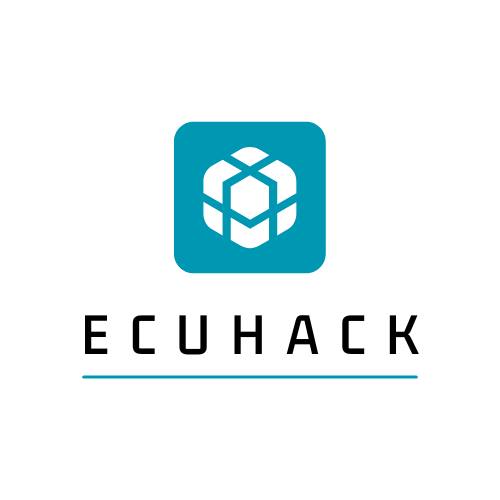 A blue cube logo with a white geometric design in the center, above the text Kubeflow in black and a horizontal blue line below the text.